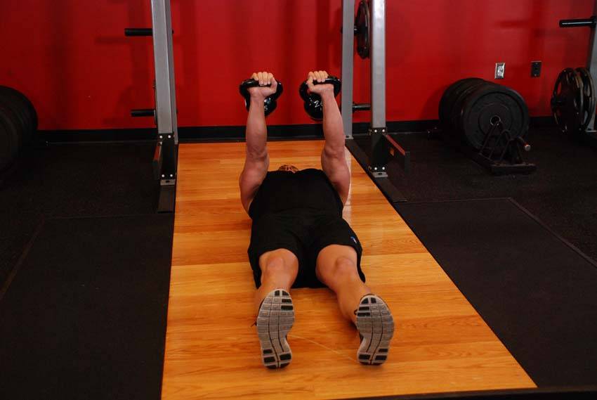 Alternating Floor Press demonstration