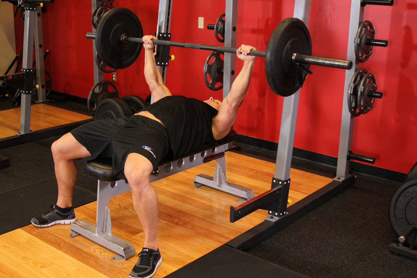 Barbell Bench Press - Medium Grip demonstration