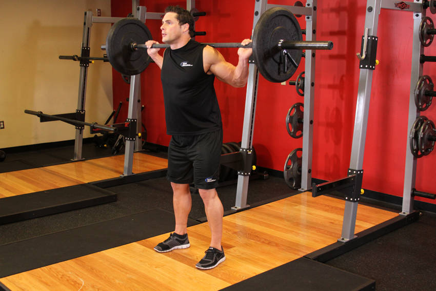 Barbell Full Squat demonstration
