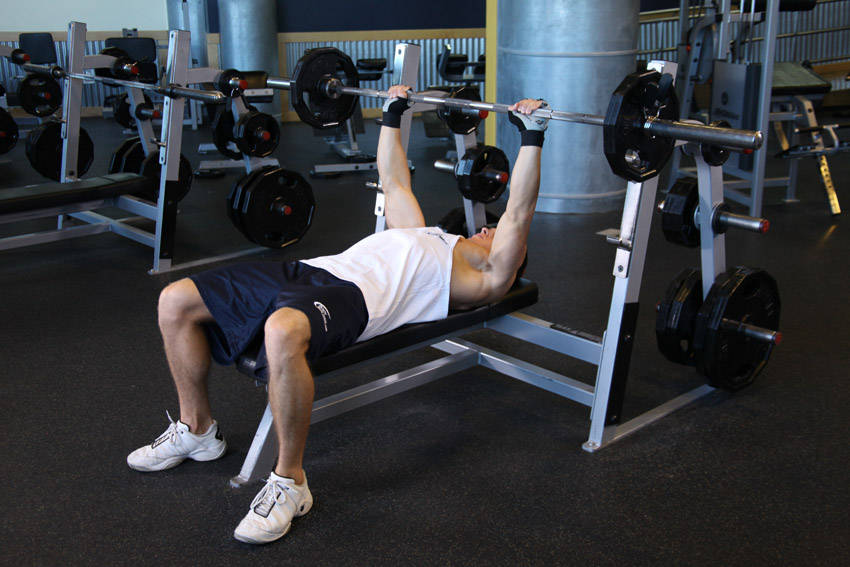 Barbell Guillotine Bench Press demonstration