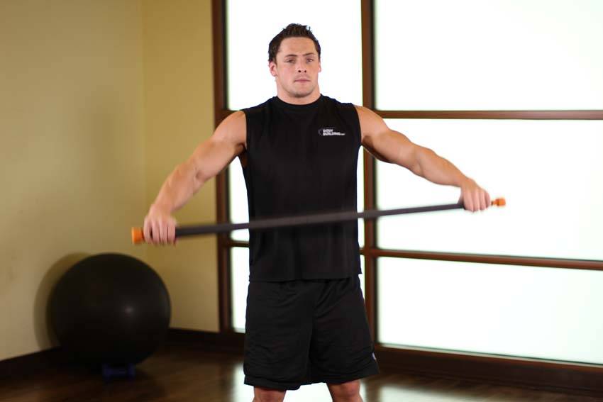 Chest And Front Of Shoulder Stretch demonstration