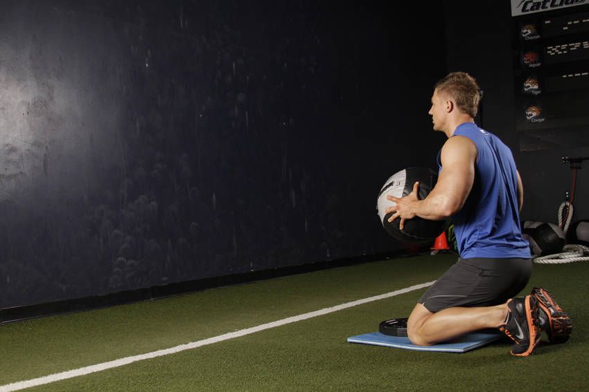Chest Push (multiple response) demonstration