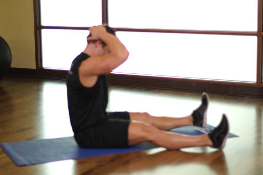 Chin To Chest Stretch demonstration