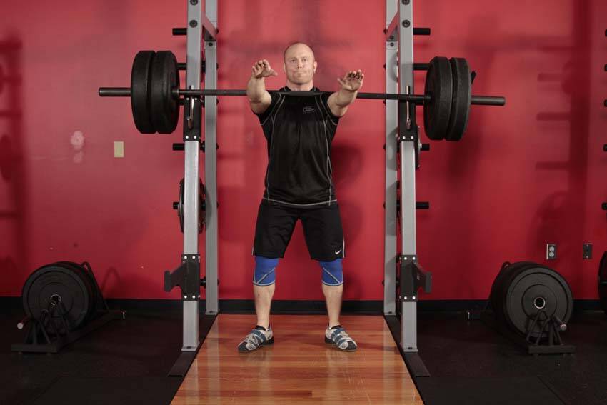 Frankenstein Squat demonstration
