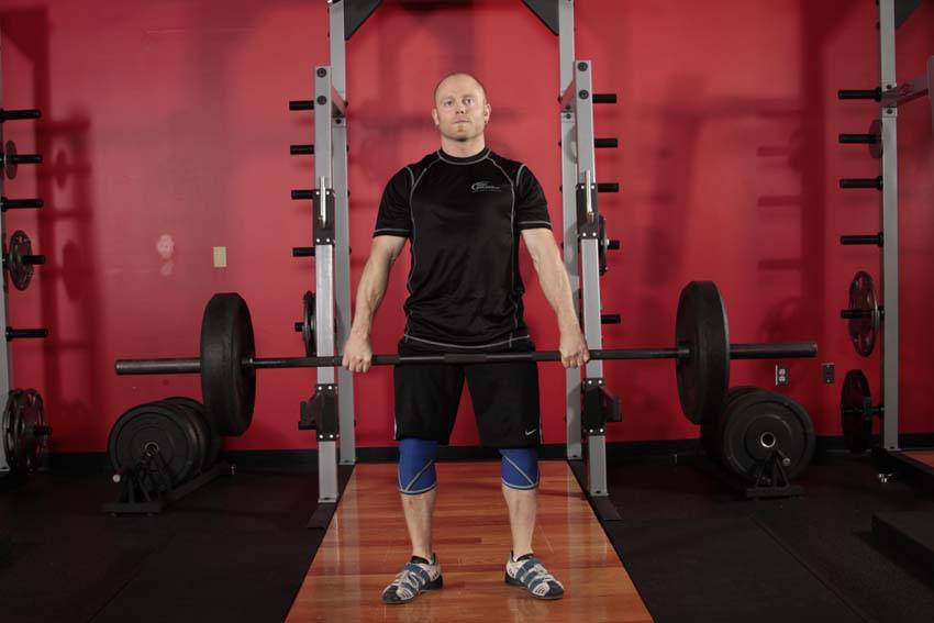 Hang Clean - Below the Knees demonstration