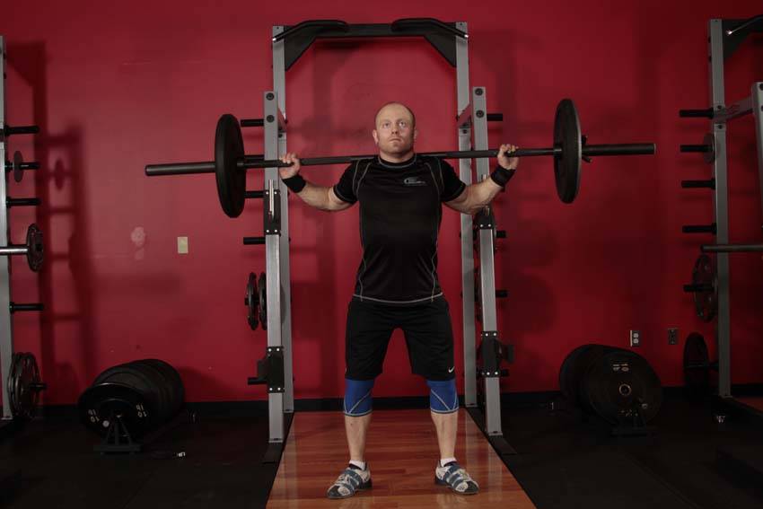 Heaving Snatch Balance demonstration