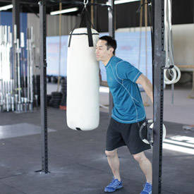 Heavy Bag Thrust demonstration