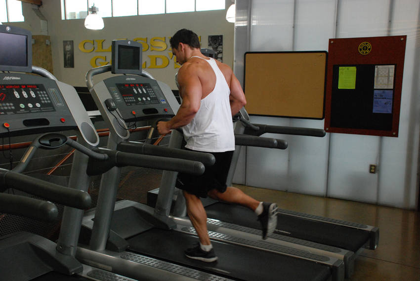 Jogging, Treadmill demonstration