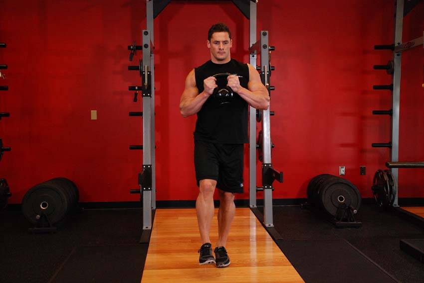 Kettlebell Pistol Squat demonstration