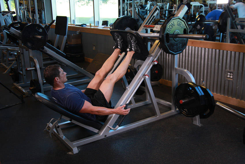 Leg Press demonstration frame 1