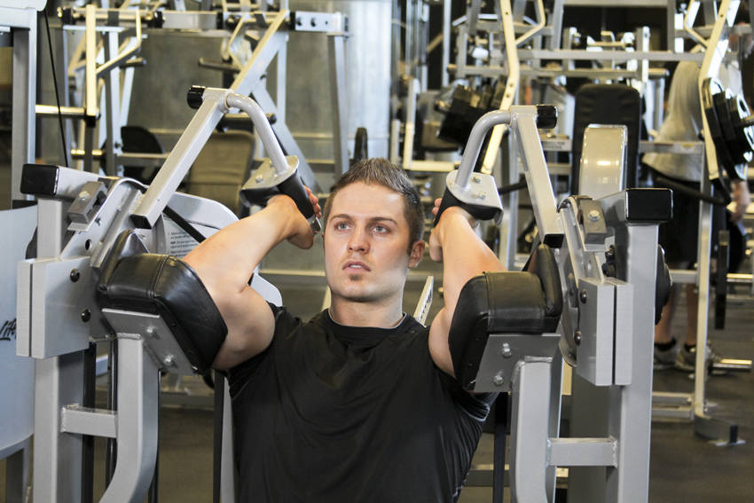 Machine Triceps Extension demonstration