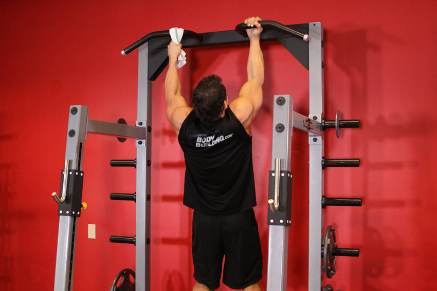 One Arm Chin-Up demonstration