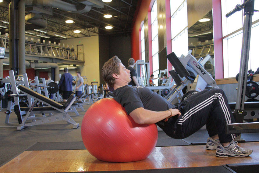Physioball Hip Bridge demonstration