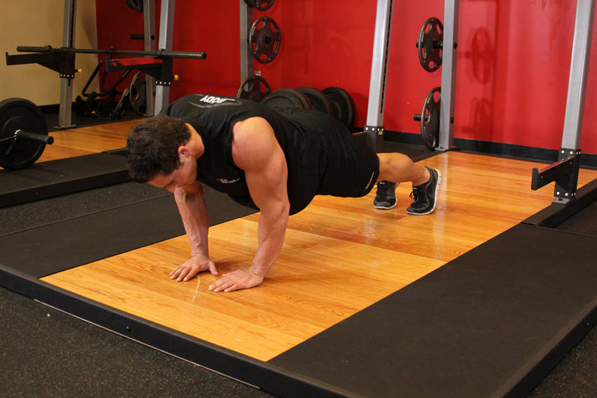 Push-Ups - Close Triceps Position demonstration