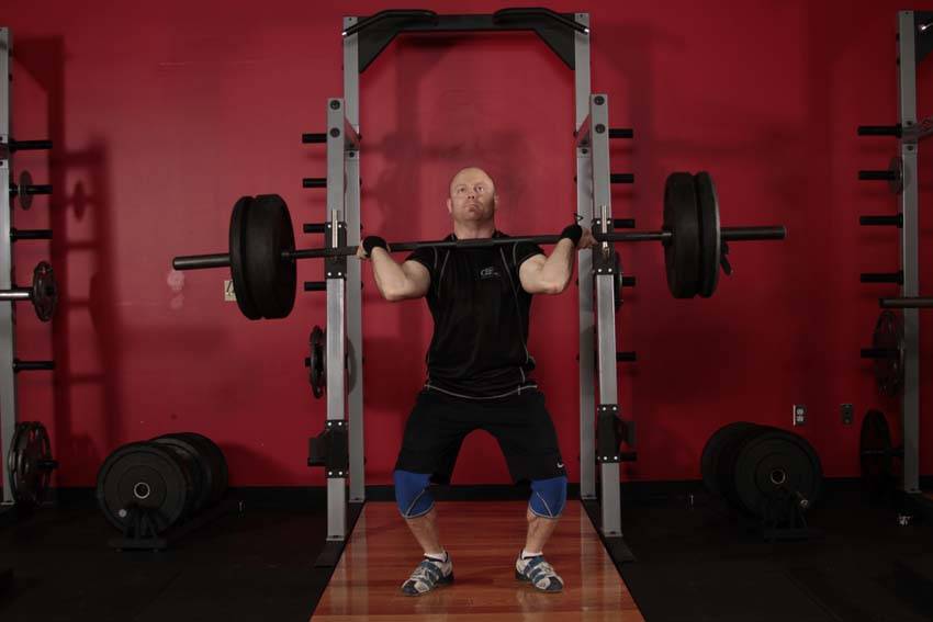 Push Press demonstration frame 2